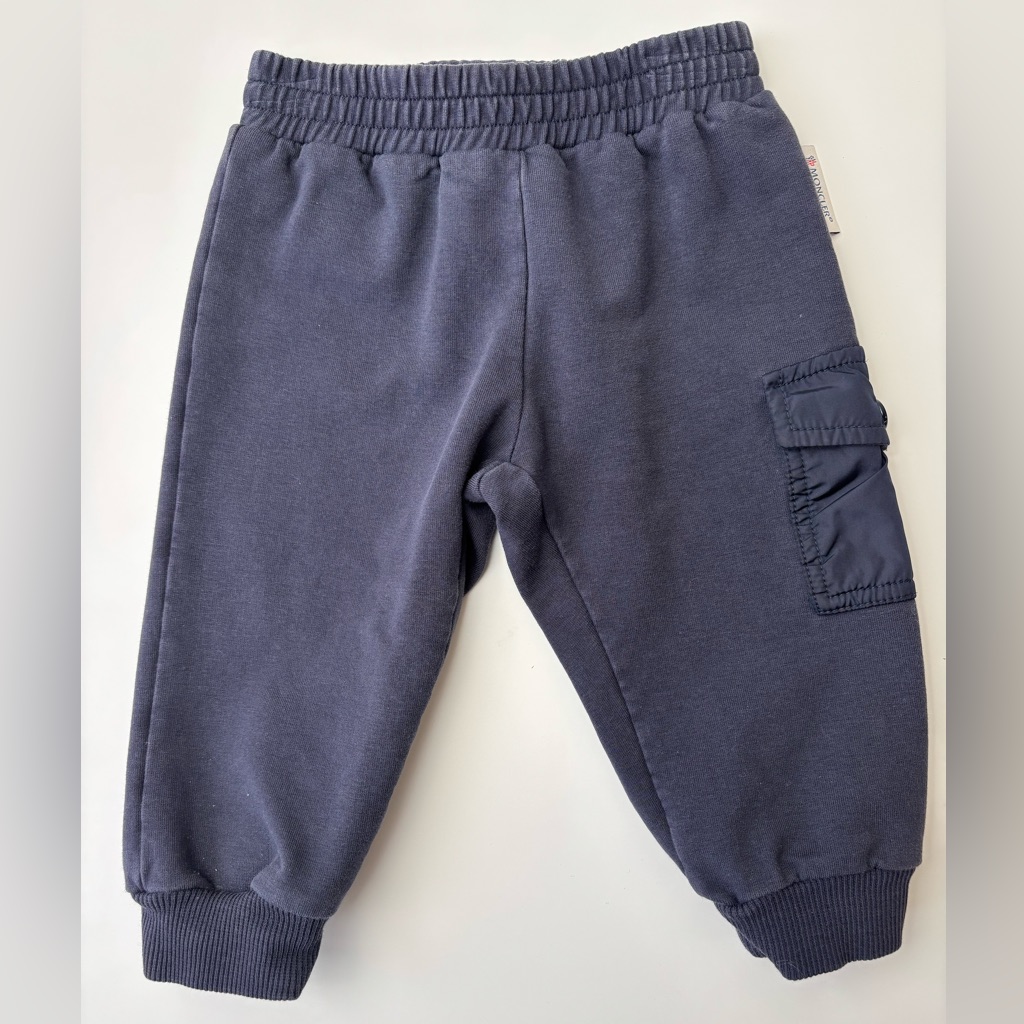 Moncler Navy Baby Joggers